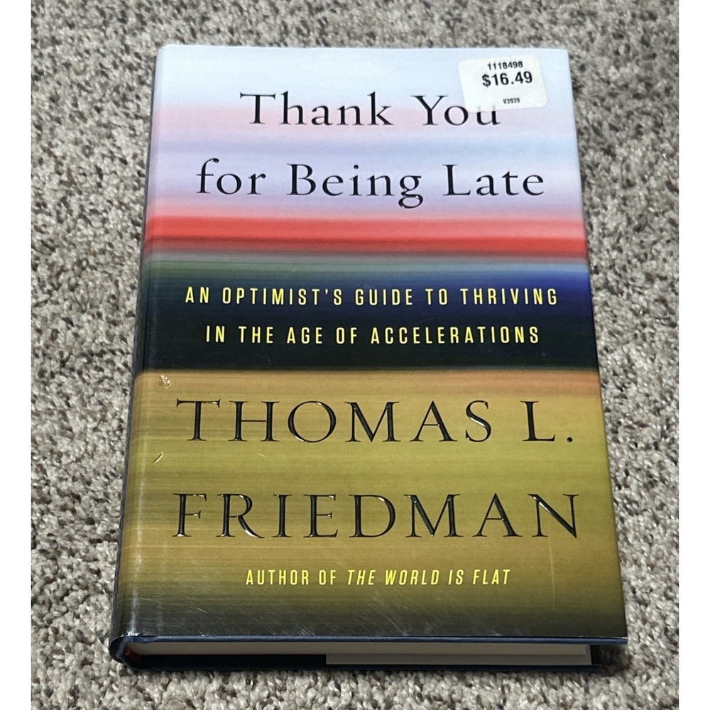 THANK YOU FOR BEING LATE
